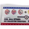 Image 3 : 2002 Limited Edition Official NHL All-Stars Six Collector Coasters