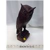 Carved Wood Owl