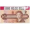 Image 1 : 1986 Canadian $2.00 Banknote