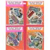 Image 1 : Four Packages of 100 Stamps
