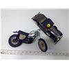 Image 2 : 2 Toy Vehicles - 1931 Car and Motorcycle
