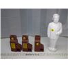 Image 1 : Lot of 4 Coin Banks (3x Grain Elevator, and Col. Sanders)