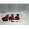 Image 3 : Lot of 4 Coin Banks (3x Grain Elevator, and Col. Sanders)