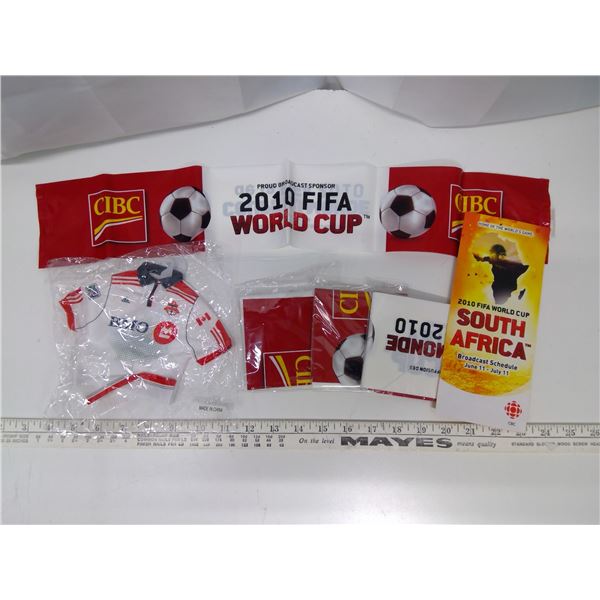 Lot of Soccer Merchandise