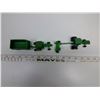 Image 2 : 2 Diecast John Deere Tractors Pulling Trailers