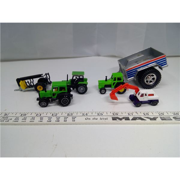 Lot of Assorted Tractor Toys