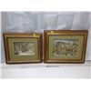 Image 1 : 2 Framed Pop-Out Images