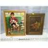 Image 1 : 2 Framed Portrait Paintings