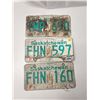 Image 2 : (3)Plates: TMP 650 Sask, FHN 597 Sask, FHN 160 Sask