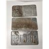 Image 4 : (3)Plates: TMP 650 Sask, FHN 597 Sask, FHN 160 Sask
