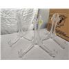 Image 2 : (3) Plastic Picture Stands