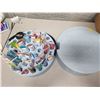 Image 5 : Lot of Assorted Paints & Very Nice Blue Storage Bin