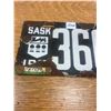 Image 2 : 1919 Sask Licenses Plate "Porcelain"
