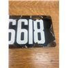 Image 3 : 1919 Sask Licenses Plate "Porcelain"