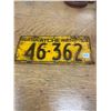 Image 1 : 1933 Sask Licenses Plate