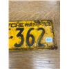 Image 3 : 1933 Sask Licenses Plate