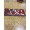 Image 1 : 1934 Sask Licenses Plate