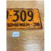 Image 3 : 1936 Sask Licenses Plate
