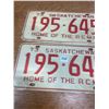 Image 2 : Pair of 1973 Sask Licenses Plates
