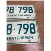 Image 3 : Pair of 1974 Sask Licenses Plates