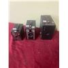 Image 1 : (3) Vintage Box Cameras (Brownie Junior Six 16, Kodak #30)
