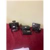 Image 1 : (3) Vintage Cameras- Kodak Disc 6000, Polaroid- Square Shooter + Clix Deluxe