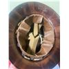 Image 5 : Miners Hat C/W Original Brass Lantern (Justrite)