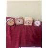 Image 1 : (4) Vintage Alarm Clocks (1 is Electric)