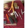 Image 4 : Lot of Collectibles: Toys, Knives, Etc.