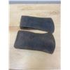 Image 2 : (2) Vintage Axe Heads 1-Hand Forged 3 3/4" Blade 6 1/2" Long