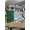 Image 4 : White Metal Medicine Cabinet - 15 1/2 x 6 x 24H"