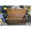 Image 4 : Wooden Bench with Storage Compartment - 18x48x23H"