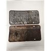Image 2 : (2)Matching Plates: F70-936 1970-Sask