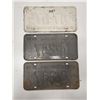 Image 3 : (3)Plates(2-Matching): F47-075 66-Sask, 4-247 1970-Sask x2