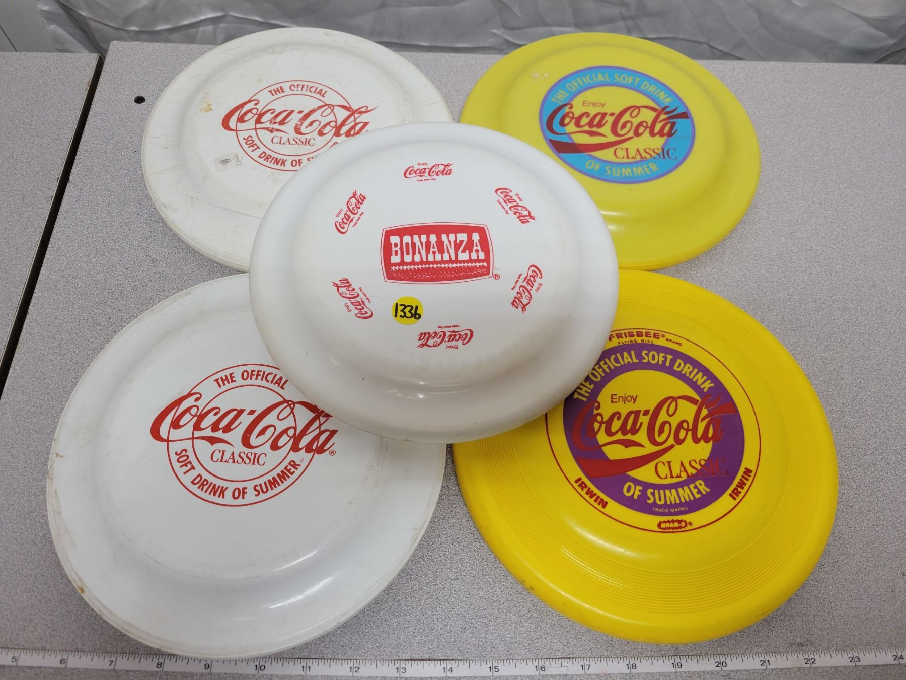 5 Coca Cola Advertising Frisbees 5-coca-cola-advertising-frisbees