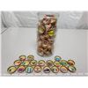 Image 1 : Fanta flags of the world bottle caps - large jar full!