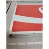 Image 3 : Metal Coke Coca-Cola sign approx 22 inches long