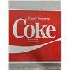 Image 4 : Metal Coke Coca-Cola sign approx 22 inches long