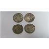 Image 1 : (4) Canadian 50¢ Coins - Pre-1968 Silver Content Coins