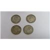Image 2 : (4) Canadian 50¢ Coins - Pre-1968 Silver Content Coins