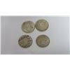 Image 1 : (4) Canadian 50¢ Coins - Pre-1968 Silver Content Coins