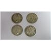 Image 2 : (4) Canadian 50¢ Coins - Pre-1968 Silver Content Coins