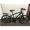 Image 2 : URBAN RYDER BLACK 7 SPEED FRONT SUSPENSION ELECTRIC BIKE WITH FULL DISC BRAKES