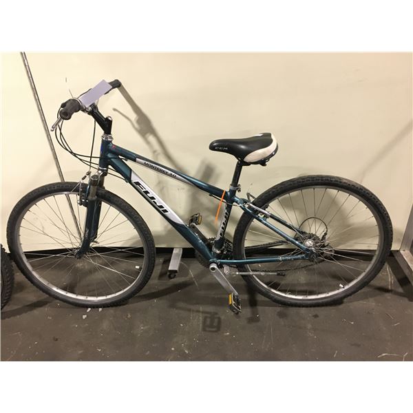 2 BIKES - FUJI MONTEREY 3.0 BLUE 21 SPEED FRONT SUSPENSION MOUNTAIN BIKE AND TECHTEAM GYPSY BLUE 18