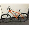 Image 2 : 2 BIKES - NORCO MOUNTAINEER WHITE 15 SPEED MOUNTAIN BIKE AND COVE ORANGE FRONT SUSPENSION MOUNTAIN