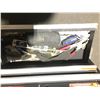 Image 8 : 2 BLACK MULTI DRAWER TOP TOOL CHESTS WITH ASSORTED TOOL CONTENTS