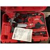 Image 2 : MILWAUKEE M12 CORDLESS HAMMERVAC UNIVERSAL DUST EXTRACTOR WITH HANDLE & ATTACHMENTS IN HARD CASE