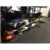 Image 2 : ASSORTED BATS, SKATEBOARDS, GAS HEDGE TRIMMER & BAG OF ASSORTED HAND TOOLS