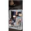 Image 4 : BAG OF ASSORTED HAND TOOLS, BOX OF ASSORTED COLOURED GEL PENS, UNIPOSCA ARTIST MARKERS, BIN OF