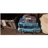 Image 1 : POWER FIST 12.5A HEAT GUN AND 2 MAKITA CARRY CASES WITH ASSORTED HARDWARE